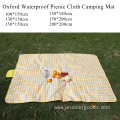 600D Oxford cloth PVC folding hand-held picnic mat